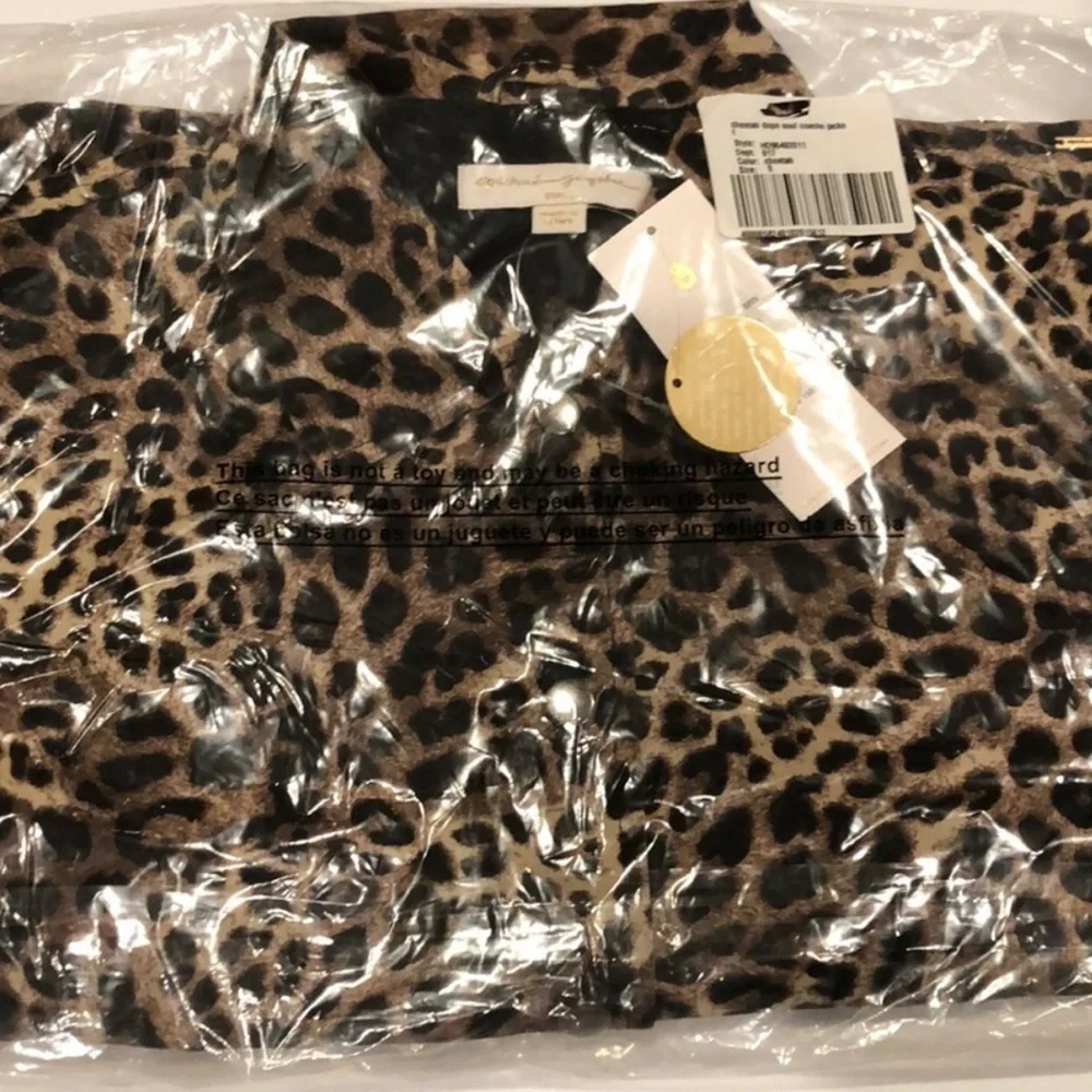 Spiritual Gangster NEW Cheetah Dope Jacket Size XS - Picture 3 of 5